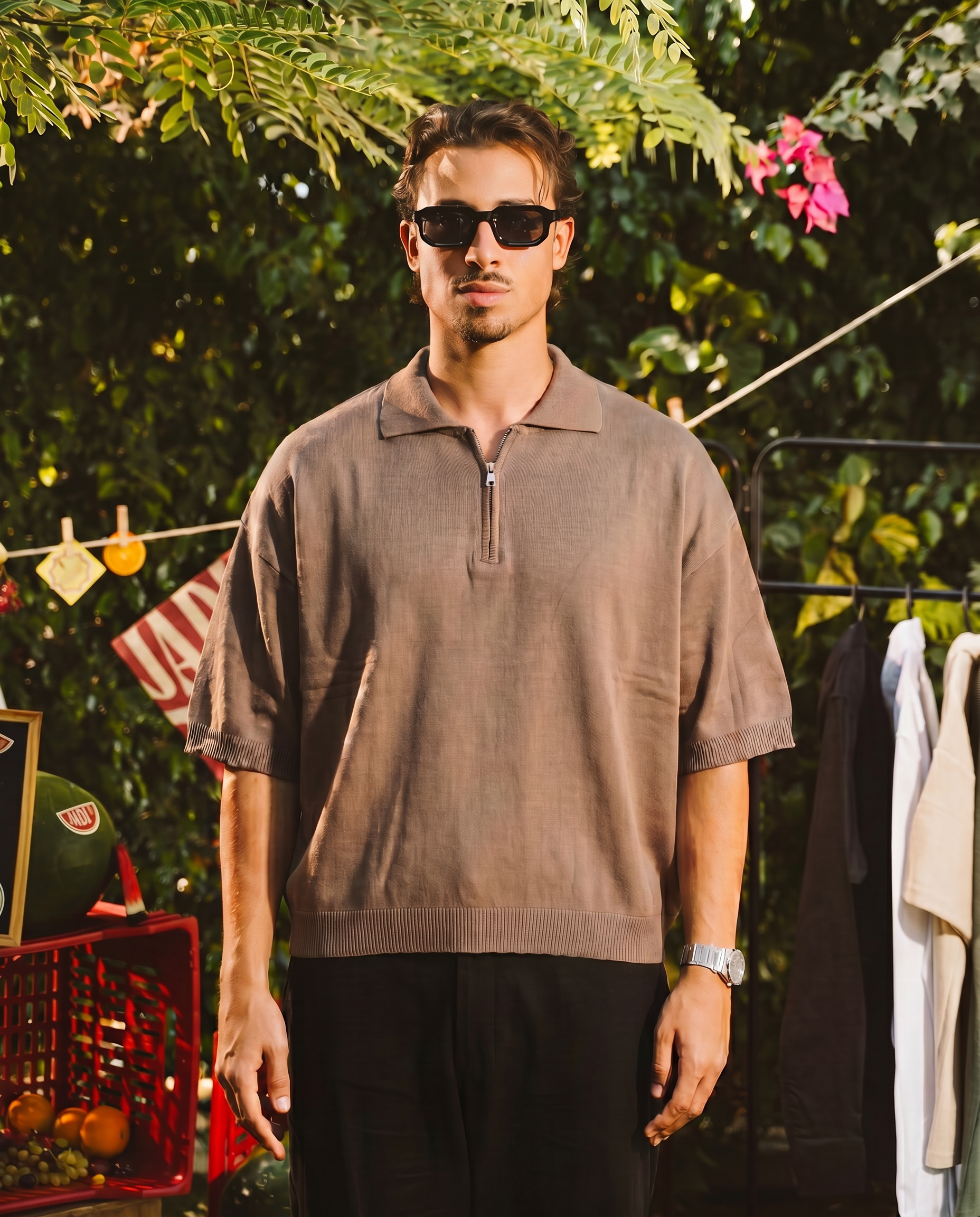 Jadui Half Zip Tricot Polo